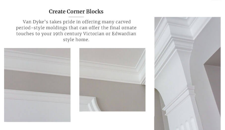11 Ways to Incorporate Crown Molding Designs in Your Home Van Dyke's